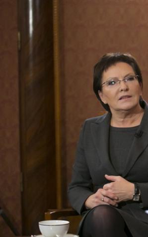 Premier Ewa Kopacz w „Faktach po Faktach